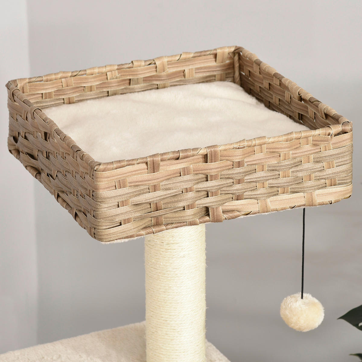 PawHut Kratzbaum Kratzbaum - (40,00/60,00/109,00cm) - PawHut