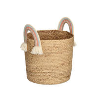 Zeller Korb Rainbow multicolor Baumwolle B/H/L: ca. 35x34x35 cm Rainbow - multicolor (35,00/35,00/34,00cm) - Zeller