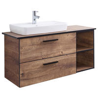Waschbeckenunterschrank Quickset 374 Eiche Ribeck Nachbildung B/H/T: ca. 103x61,6x44,5 cm Quickset 374 - Eiche (103,00/61,60/44,50cm) - Pelipal