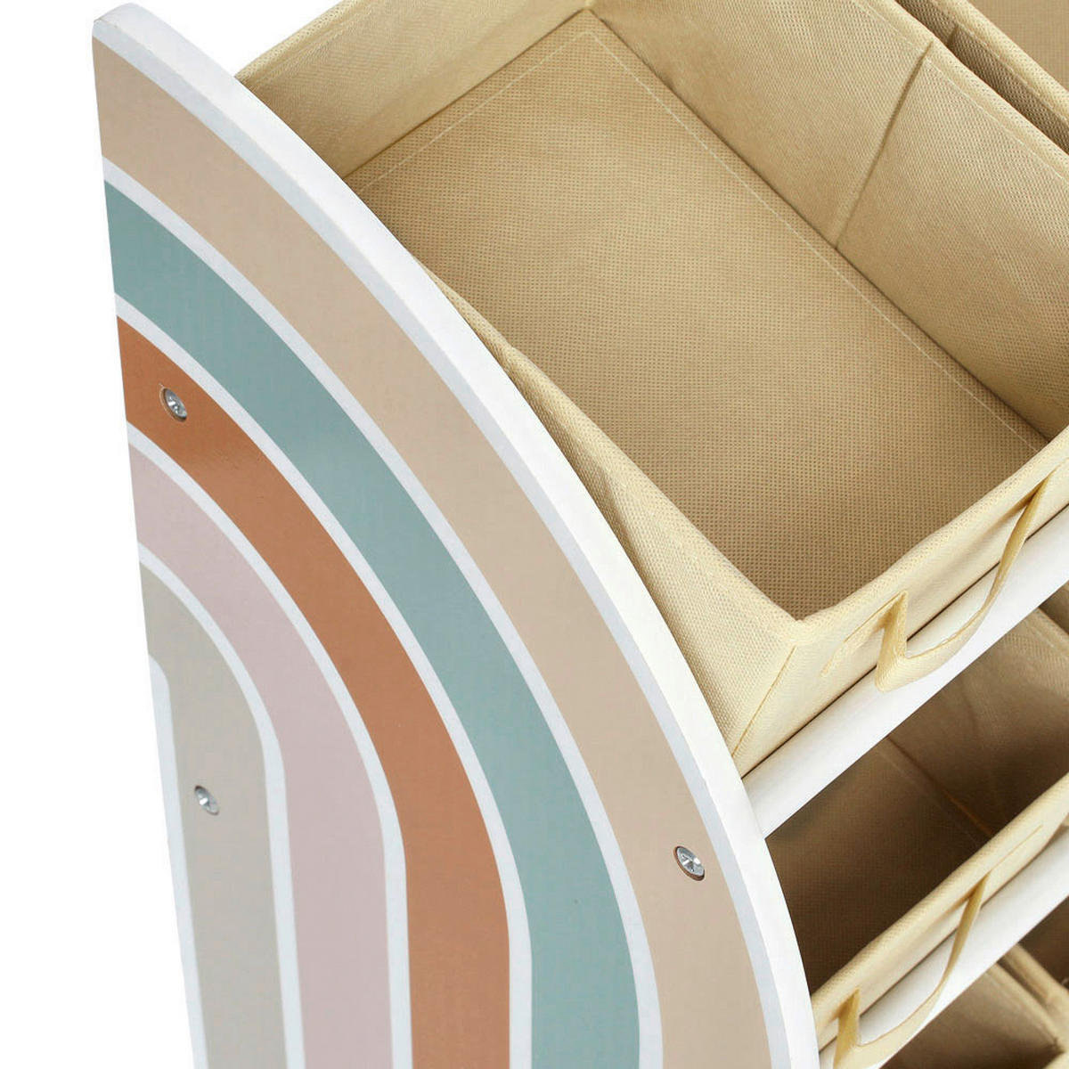 Zeller Regal Kinder-Regal_Rainbow - (65,00/30,00/64,00cm) - Zeller