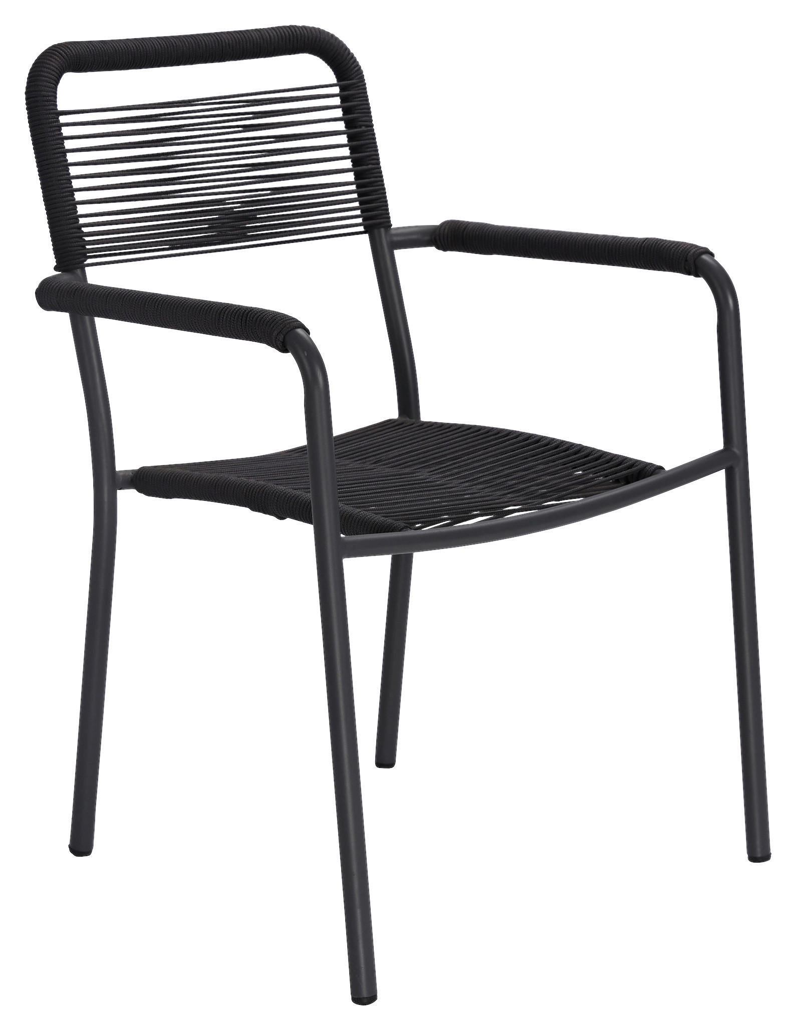 Thumbnail - POCOline Gartenstuhl Mona grau Polyrattangeflecht