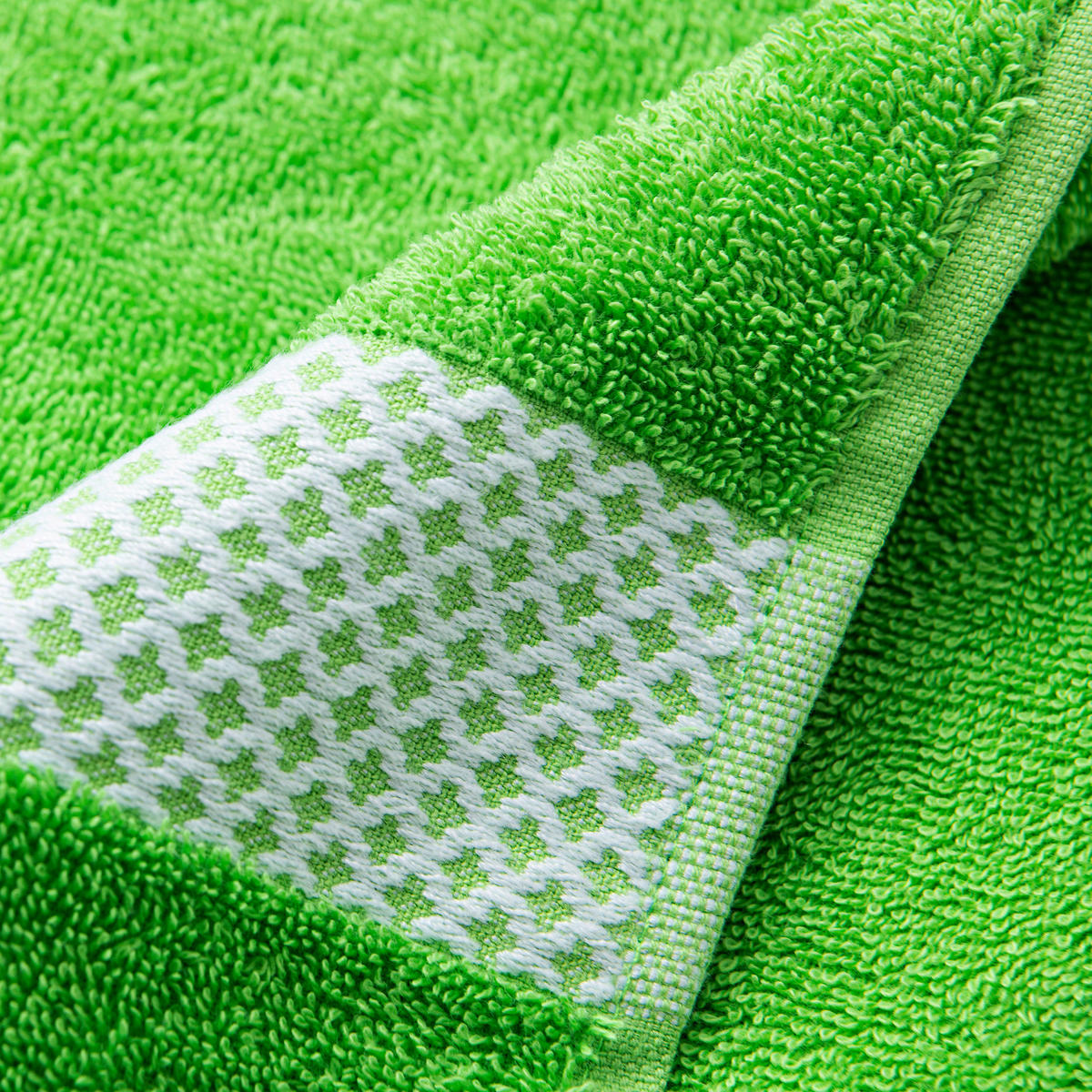 Handtuch SUMMER grün Baumwolle B/L: ca. 50x90 cm SUMMER - grün (50,00/90,00cm) - BENETTON