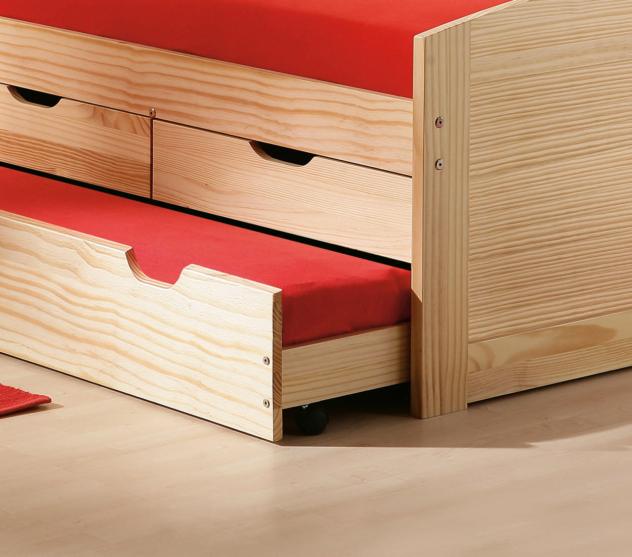 Funktionsbett Marinella natur Liegefläche B/L: ca. 90x200 cm Marinella - natur (205,00/63,00/98,00cm) - Inter Link