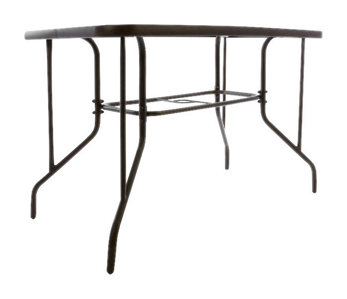 VCM Gartensitzgruppe braun Stahl B/H/T: ca. 53x73x60 cm Gartensitzgruppe_5tlg. - braun (53,00/73,00/60,00cm) - VCM