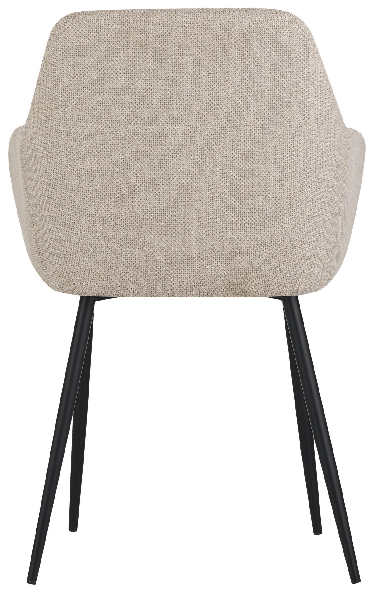 Armlehnstuhl Maria, 2er-Set beige Microfaser Webstoff B/H/T: ca. 55x84x61 cm Maria, 2er-Set - beige (55,00/84,00/61,00cm) - Hela