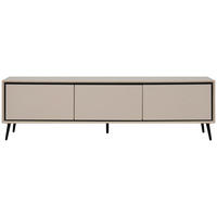 Lowboard Arona sand schwarz B/H/T: ca. 175x50x38 cm Arona - sand/schwarz (175,00/50,00/38,00cm)