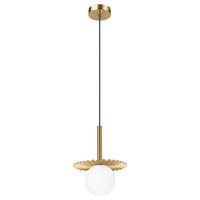 Lamkur Hängeleuchte Kupfer Glas Stahl B/H/L: ca. 120x20x20 cm G9 1 Brennstellen Chita - Kupfer (20,00/120,00/20,00cm) - Lamkur