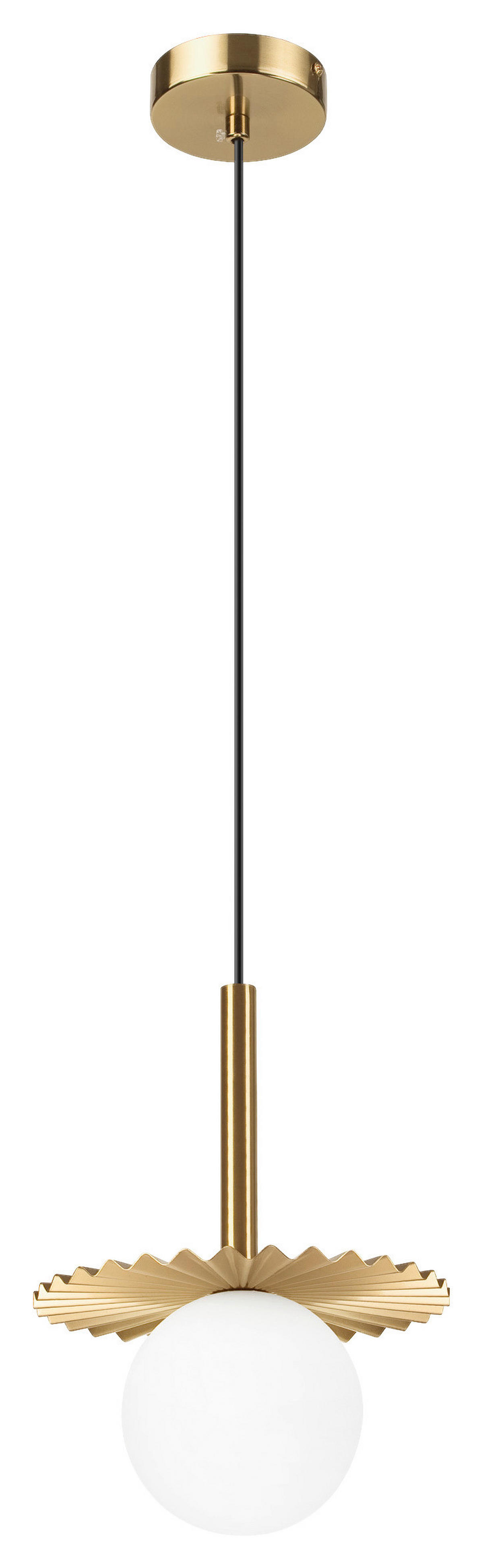 Lamkur Hängeleuchte Kupfer Glas Stahl B/H/L: ca. 120x20x20 cm G9 1 Brennstellen Chita - Kupfer (20,00/120,00/20,00cm) - Lamkur