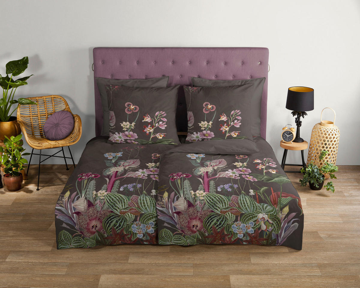 Bettwäsche Phoebe braun Baumwolle B/L: ca. 155x220 cm Phoebe - braun (155,00/220,00cm) - Good Morning