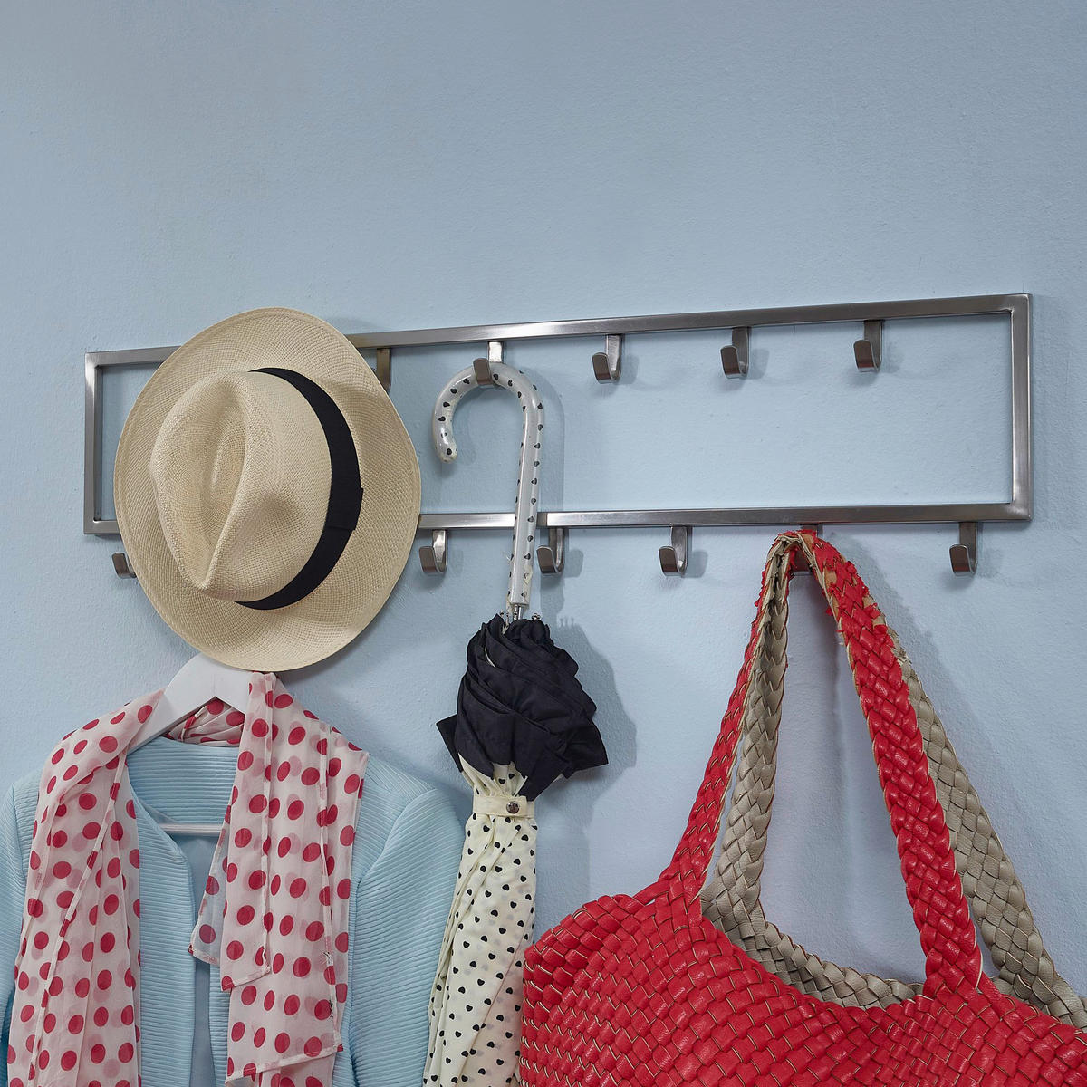Garderobe B/H/T: ca. 80x20x4 cm Garderobe - (80,00/20,00/4,00cm) - Wohnling