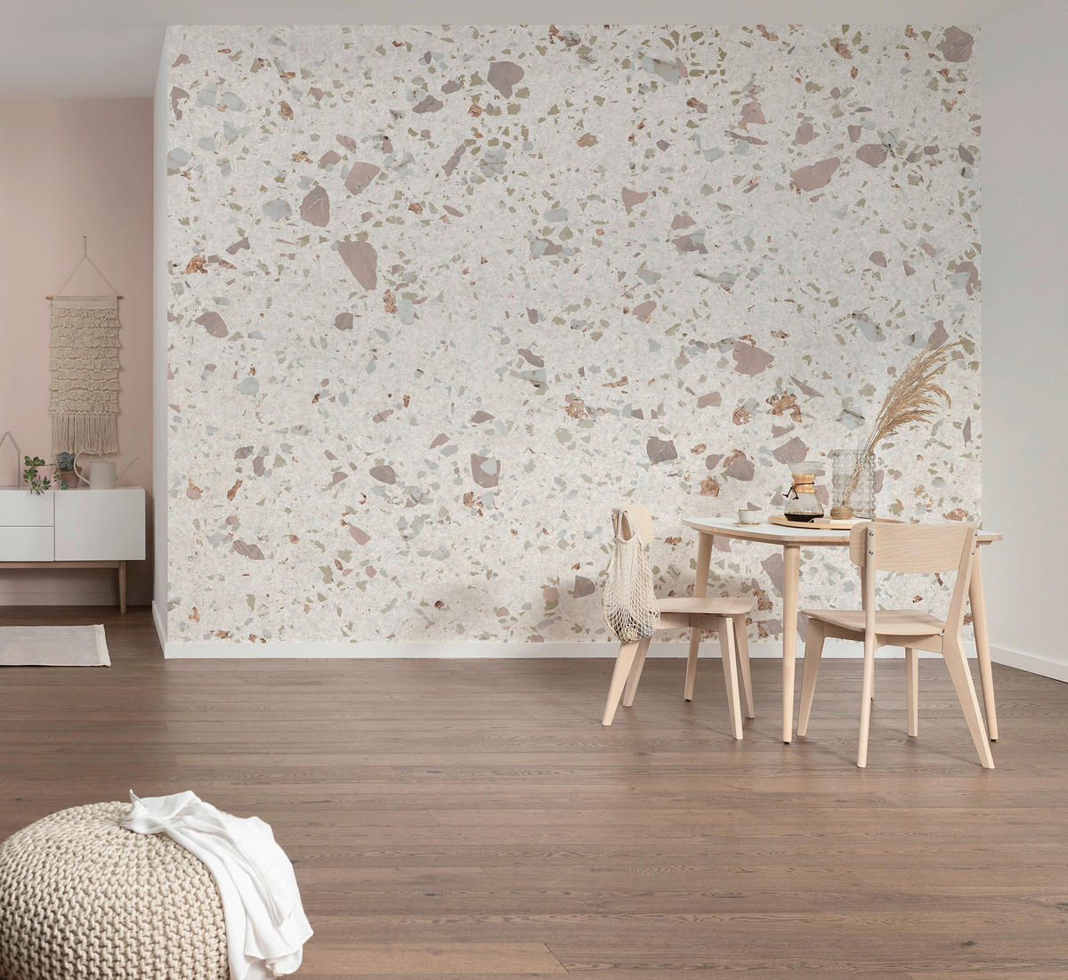 Komar Fototapete Tasteful Terrazzo B/L: ca. 400x250 cm Tasteful Terrazzo - (400,00/250,00cm) - Komar