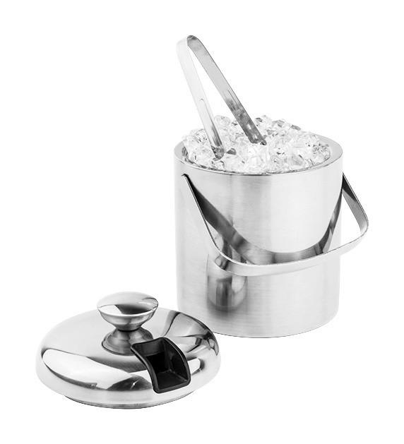 HI Eiseimer silber Edelstahl Eiseimer - silber - HI