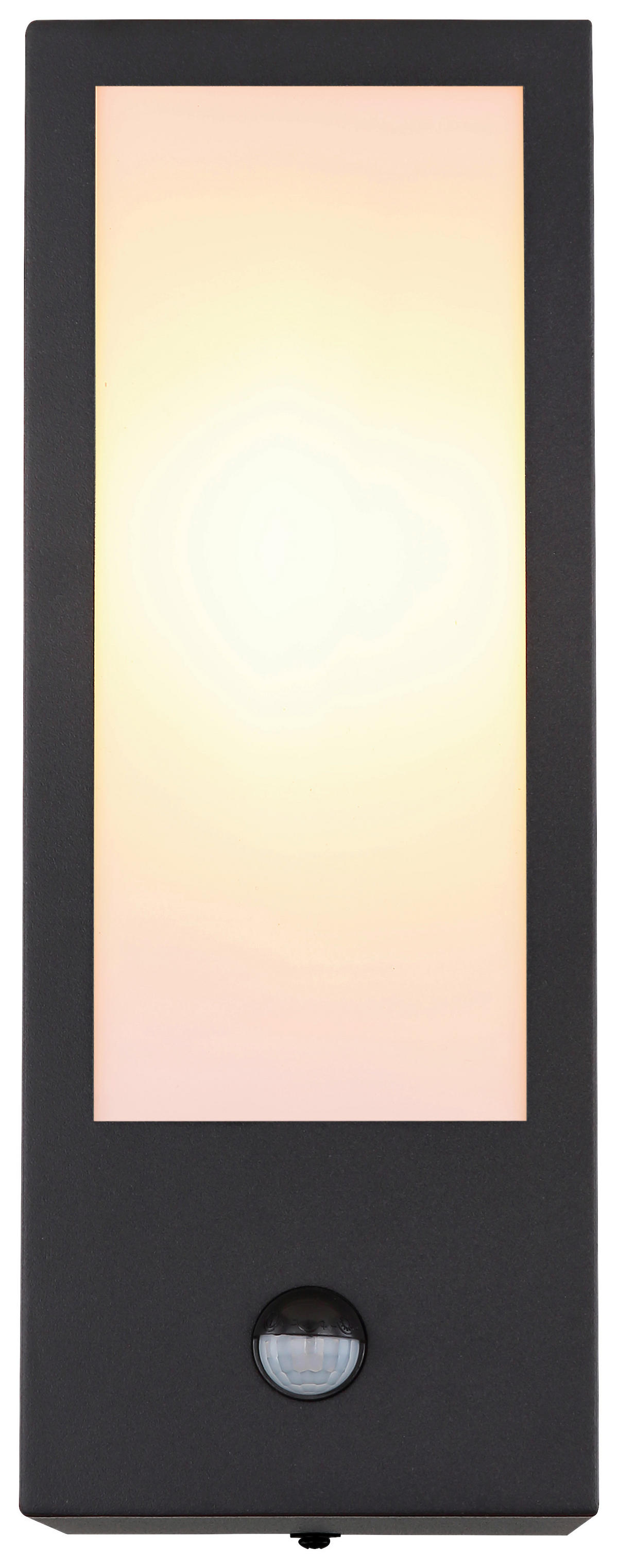 Außenleuchte mattschwarz B/H: ca. 12x32 cm GUNDULA - mattschwarz (12,00/32,00cm) - GLOBO