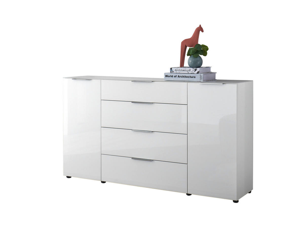 Kommode Santorin weiß B/H/T: ca. 180x99x40 cm Santorin - weiß (180,00/99,00/40,00cm)