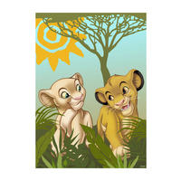 Komar Poster Lion King Urembo Meadows Lion King Urembo Meadows - Komar
