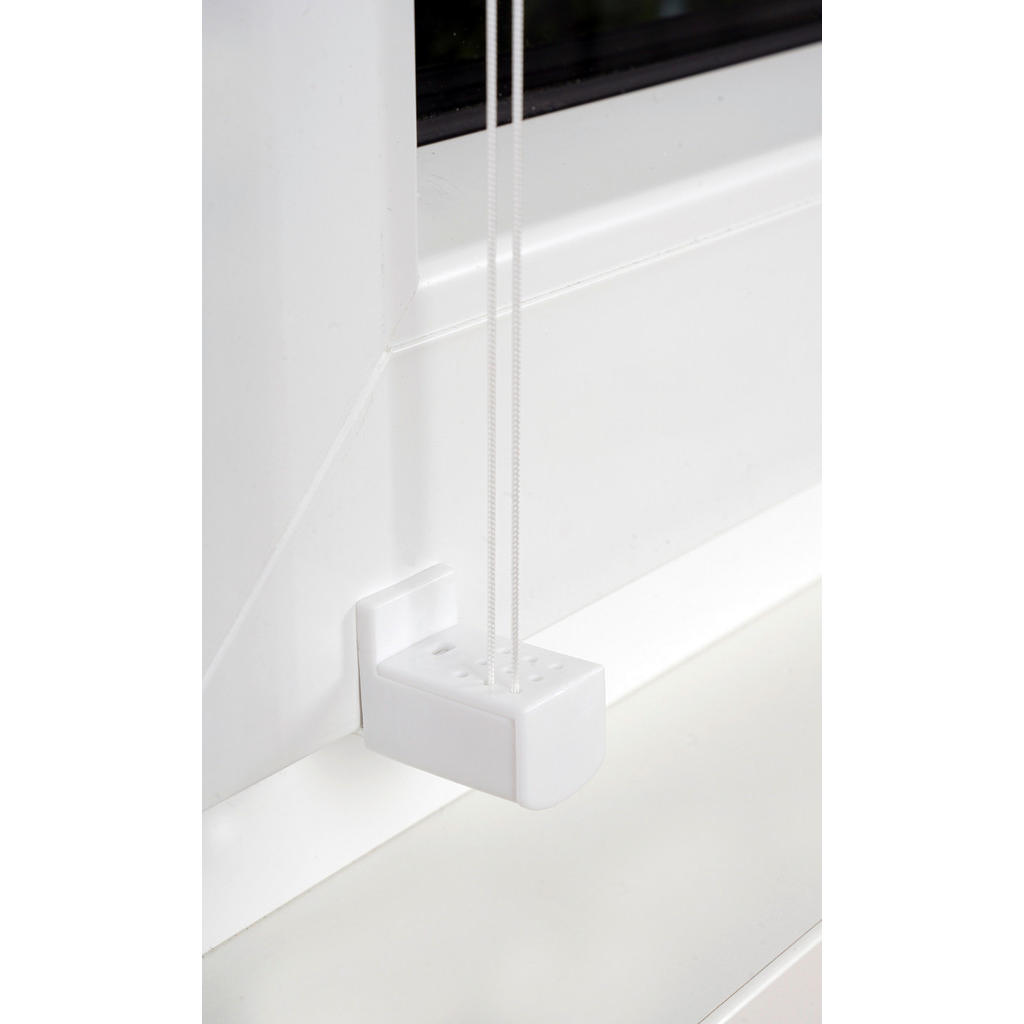 Thumbnail - Hochwertiges Klemmplissee weiß B/L: ca. 110x130 cm