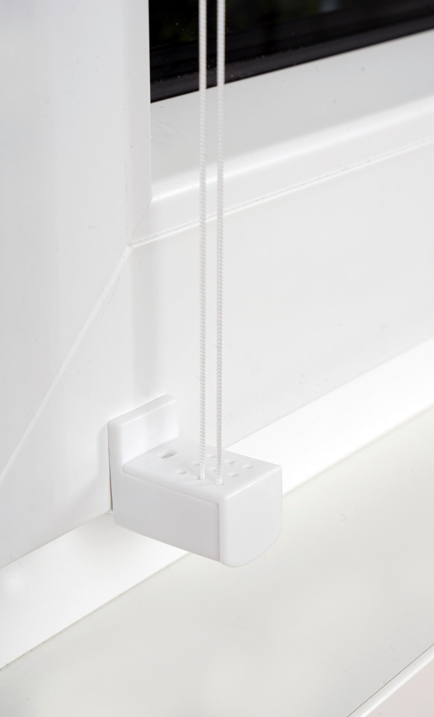 Thumbnail - Hochwertiges Klemmplissee weiß B/L: ca. 95x130 cm