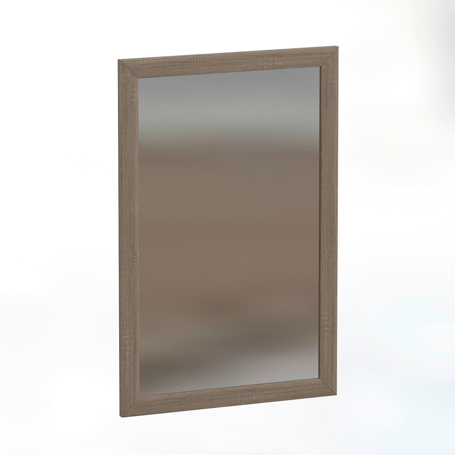 Wandspiegel Lipa Eiche matt Nachbildung Spanplatte B/H/T: ca. 50x75x2,4 cm Lipa - Eiche (50,00/75,00/2,40cm) - moebel17