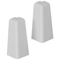 Außenecke weiß L/B/H: ca. 2,6x2,6x5,96 cm Außenecke für 58mm SL 0026 weiß - weiß (2,60/2,60/5,96cm)