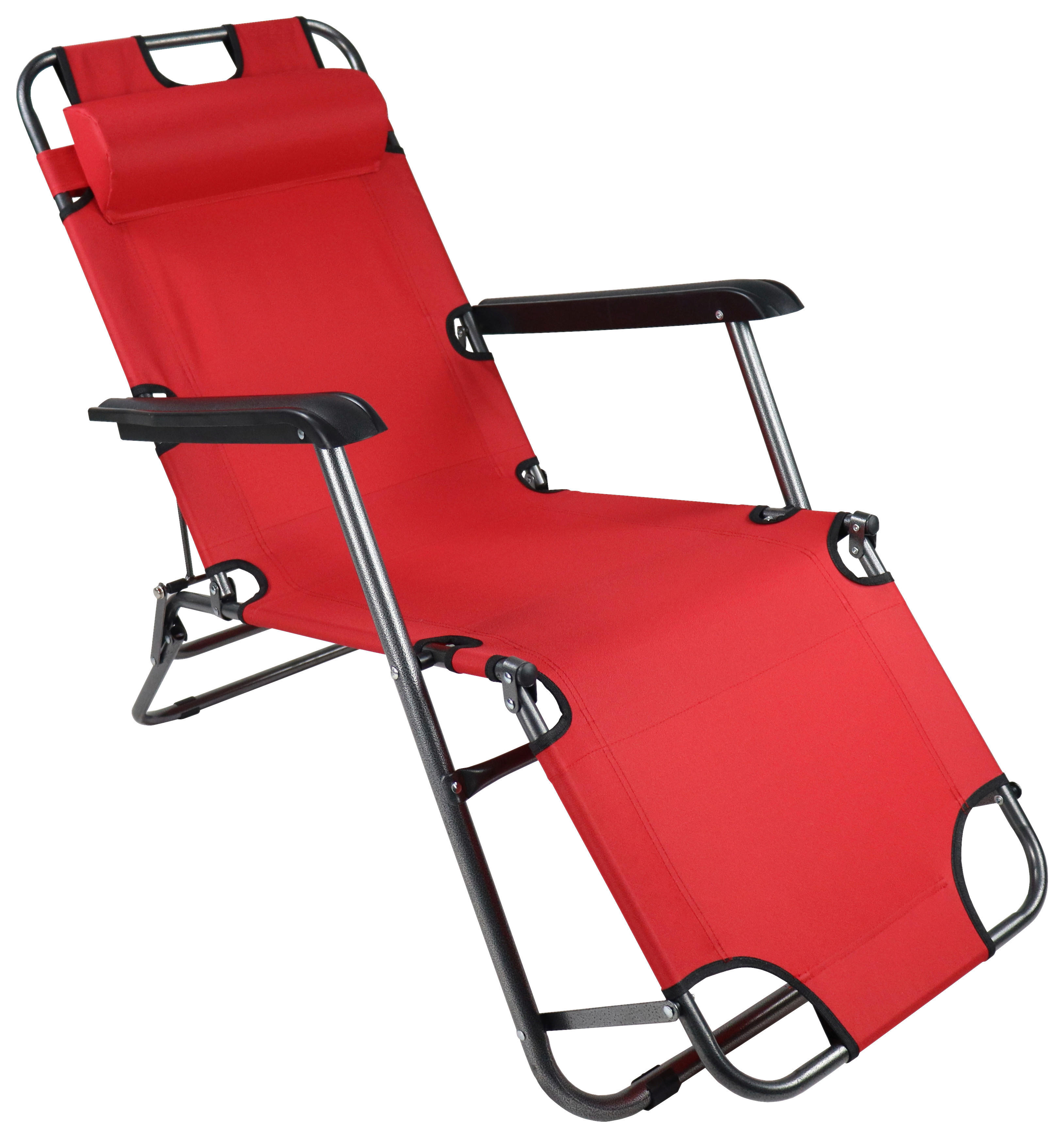 VCM Relaxliege Maltosa rot Textilene Maltosa - rot - VCM