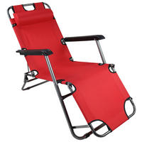 VCM Relaxliege Maltosa rot Textilene Maltosa - rot - VCM