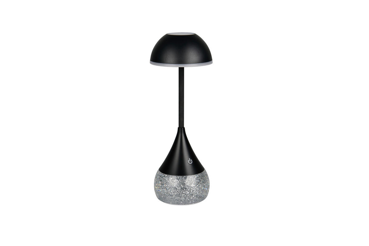 Reality Leuchten LED-Tischleuchte schwarz Kunststoff B/L: ca. 11x28,3 cm LED-Tischleuchte_Tembo - schwarz (11,00/28,30cm) - Reality Leuchten