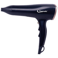 Topmatic Haartrockner HT-2200.10 schwarz Kunststoff Haartrockner HT-2200.10 - schwarz - Topmatic