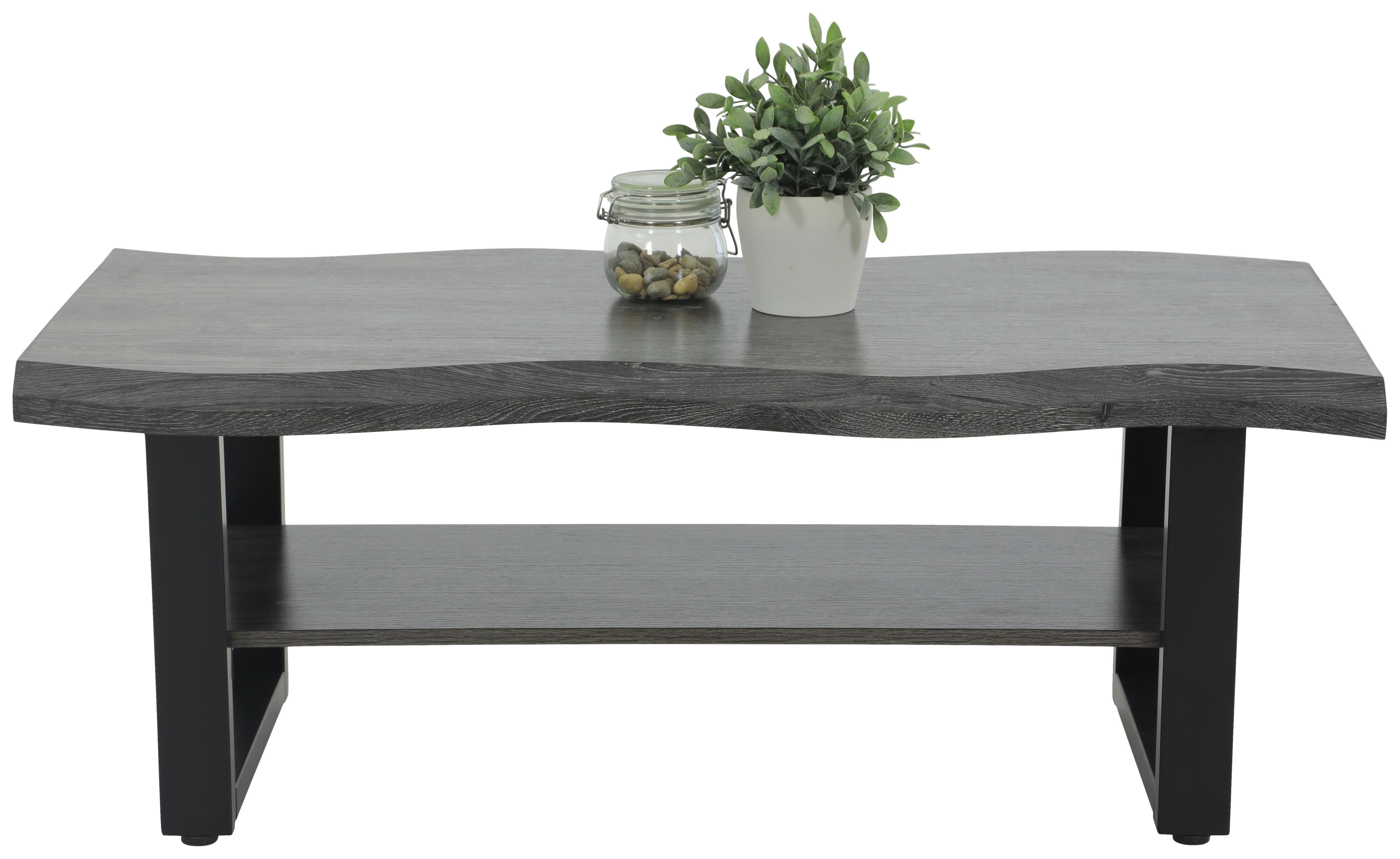 Couchtisch Gabriel grau B/H/T: ca. 110x42x60 cm Gabriel - grau (110,00/42,00/60,00cm) - Hela