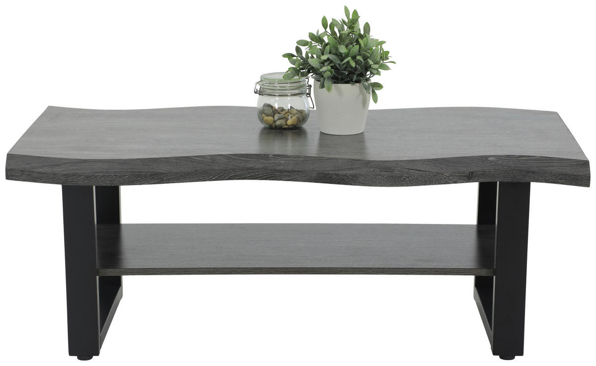 Couchtisch Gabriel grau B/H/T: ca. 110x42x60 cm Gabriel - grau (110,00/42,00/60,00cm) - Hela