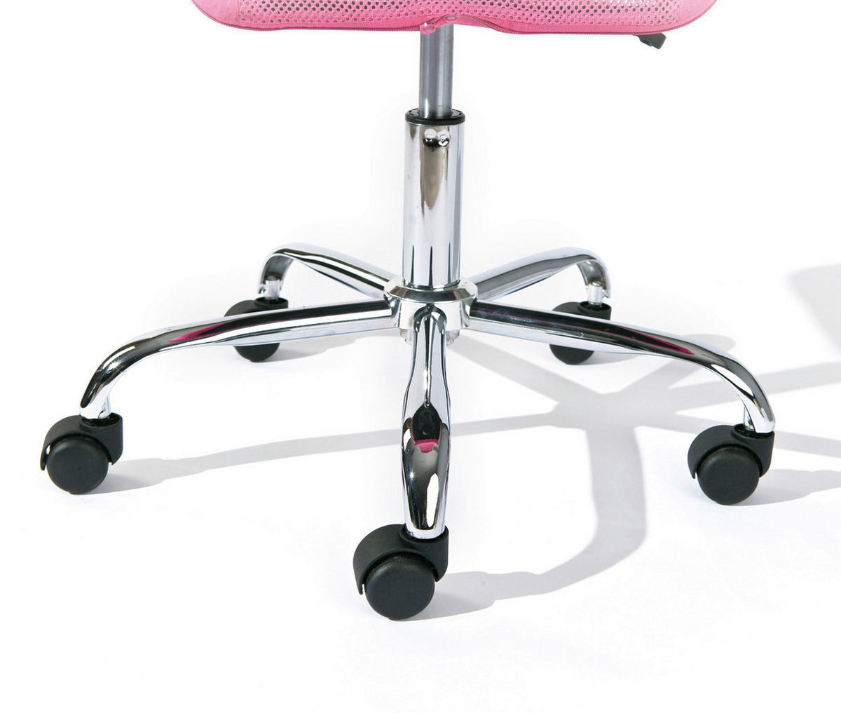 Drehstuhl Bonnie pink Kunststoff Metall Bonnie - pink (43,00/88,00/53,00cm) - Inter Link