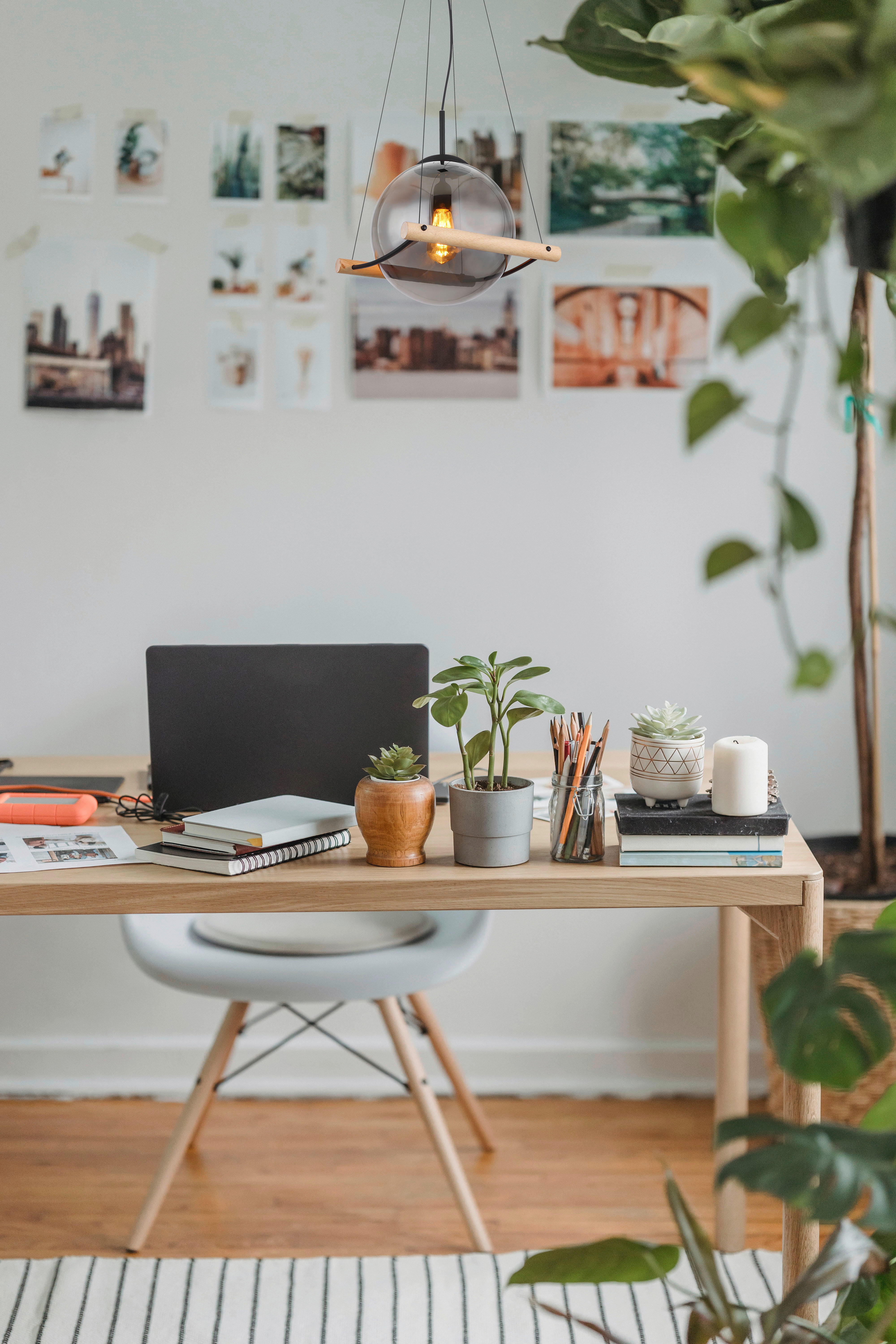 GLOBO Pendelleuchte Rauch schwarz Metall Glas B/H/T: ca. 35x120x33,5 cm E27 1 Brennstellen LEONA - schwarz/Rauch (35,00/120,00/33,50cm) - GLOBO