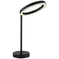 GLOBO LED-Tischleuchte schwarz Aluminium Metall B/H/L: ca. 20x32,8x27,6 cm 1 Brennstellen GRENVIX - schwarz (27,60/20,00/32,80cm) - GLOBO