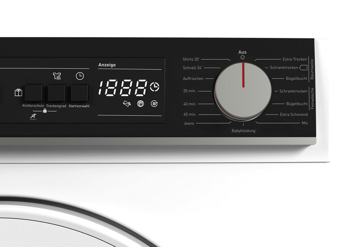 Telefunken Wärmepumpentrockner TF-WP-0907T2 weiß B/H/T: ca. 60x85x53 cm ca. 7 kg Wärmepumpentrockner TF-WP-0907T2 - weiß (60,00/85,00/53,00cm) - TELEFUNKEN