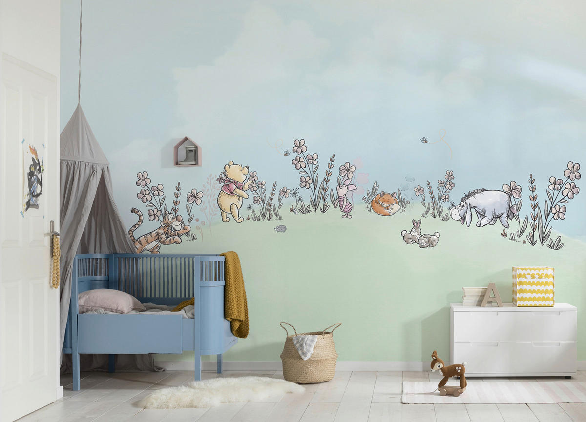 Komar Fototapete Winnie the Pooh Curious Minds B/L: ca. 400x250 cm Winnie the Pooh Curious Minds - (400,00/250,00cm) - Komar