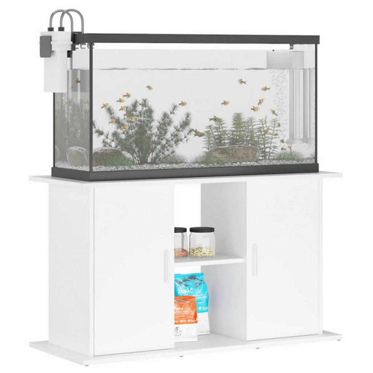 vidaXL Aquariumständer Aquariumständer - weiß (101,00/58,00/41,00cm) - vidaXL