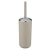 WC-Garnitur taupe silber Kunststoff WC-Garnitur_Brasil taupe - taupe/silber (10,00/10,00/37,00cm) - WENKO