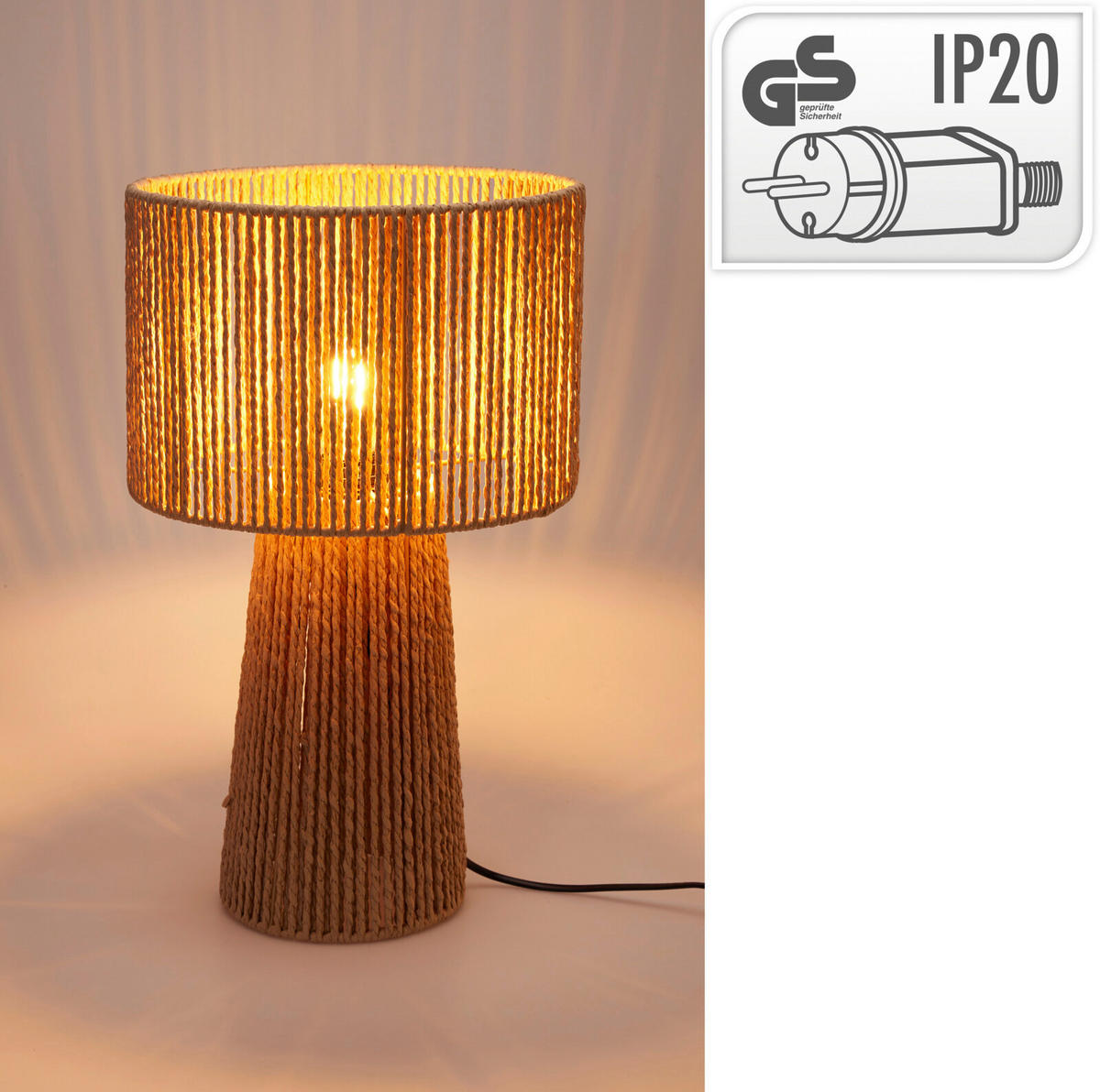 Tischlampe Tischlampe - braun