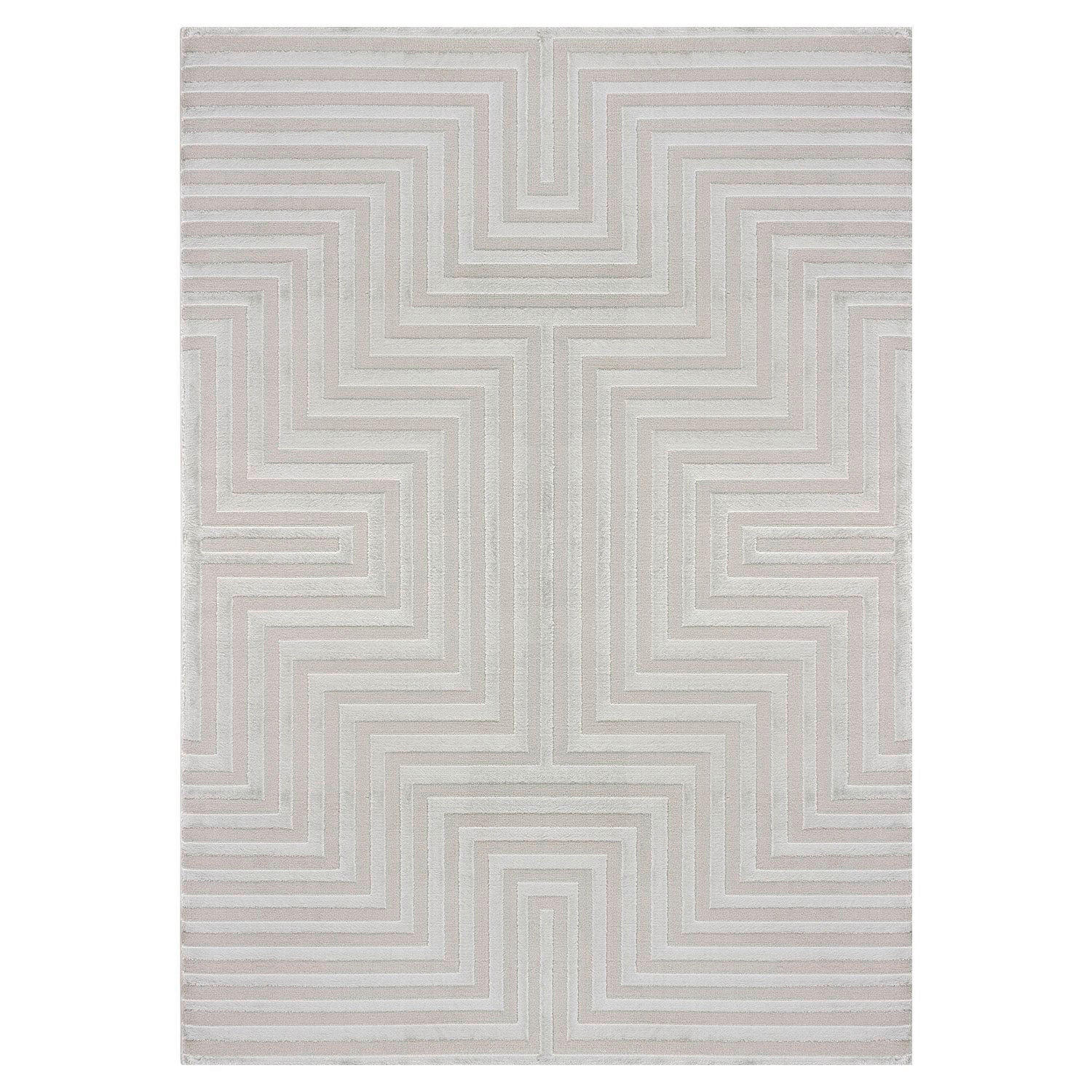 Ayyildiz Teppich SAHARA silber B/L: ca. 120x170 cm SAHARA - silber (120,00/170,00cm) - Ayyildiz