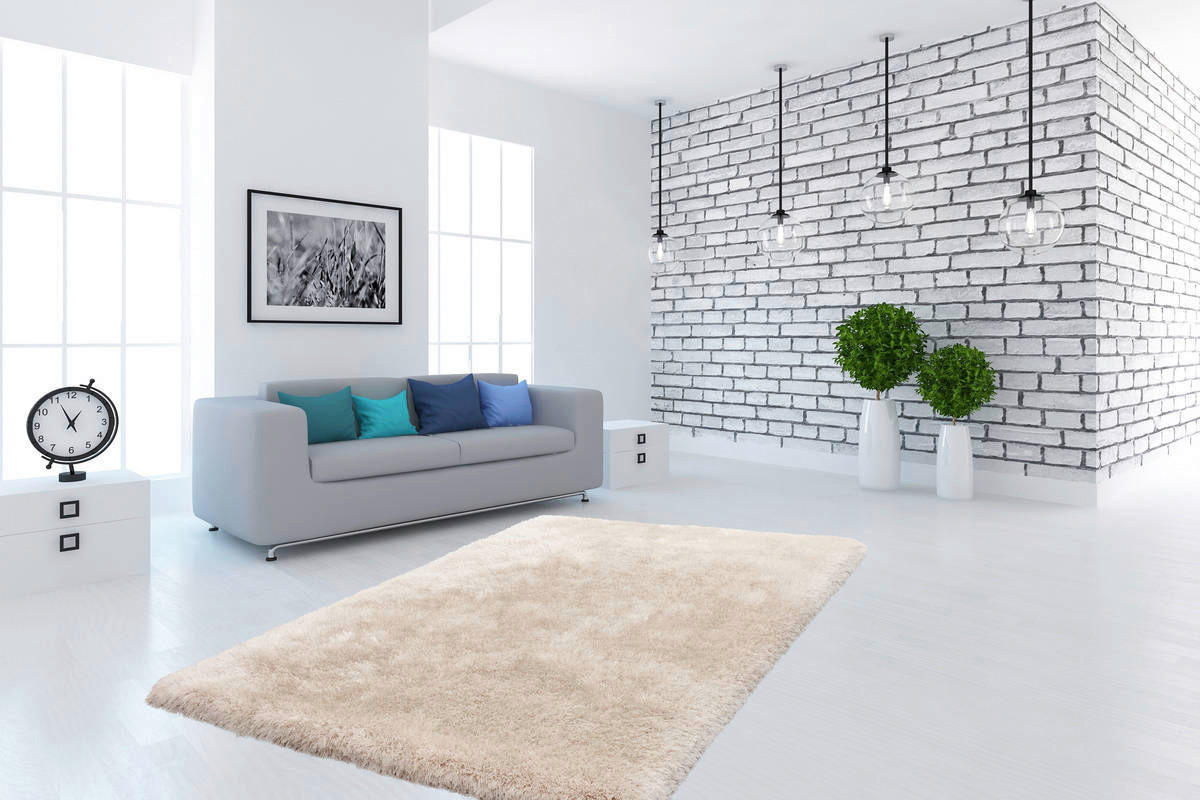 360Living Teppich Cosy elfenbein B/L: ca. 120x170 cm Cosy - elfenbein (120,00/170,00cm) - 360Living