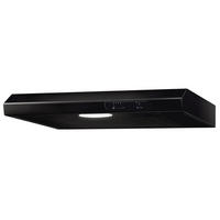 Respekta Dunstabzugshaube DH630SL schwarz Edelstahl B/H/T: ca. 60x7,8x47 cm DH630SL - schwarz (60,00/7,80/47,00cm) - Respekta