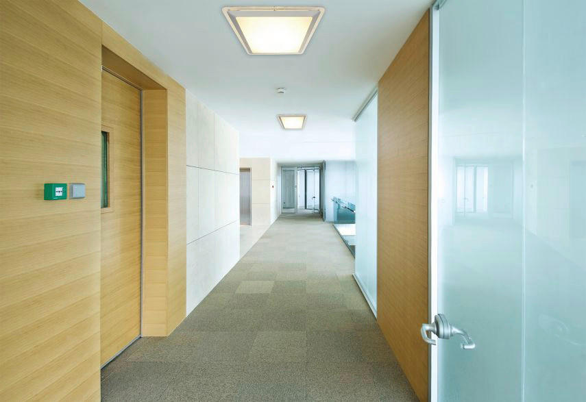 Näve Leuchten LED Deckenleuchte NV1160359 weiß Opal silber Metall Kunststoff B/H/T: ca. 34x8x34 cm null 24 Brennstellen Bradfort - weiß/Opal (34,00/8,00/34,00cm) - Näve Leuchten