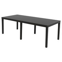 ProGarden Gartentisch Indo anthrazit Kunststoff B/H/L: ca. 220x90x72 cm Indo - anthrazit (72,00/220,00/90,00cm) - ProGarden