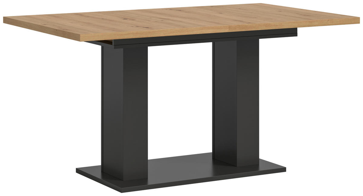 Esstisch MOTION grau Artisan Nachbildung B/H/T: ca. 150x76x90 cm MOTION - grau (150,00/76,00/90,00cm) - xonox.home