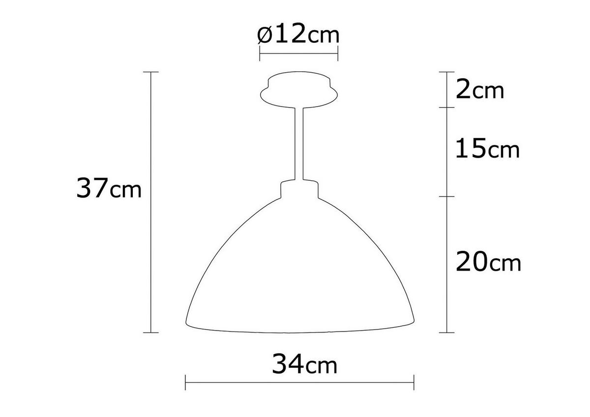 Opviq Deckenleuchte Bergama gold Metall Glas B/H/T/L/D: ca. 34x37x34x34x34 cm E27 1 Brennstellen Bergama - gold (34,00/34,00/37,00cm) - Opviq