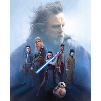 Komar Fototapete Star Wars Last Hope B/L: ca. 200x250 cm Star Wars Last Hope - (200,00/250,00cm) - Komar