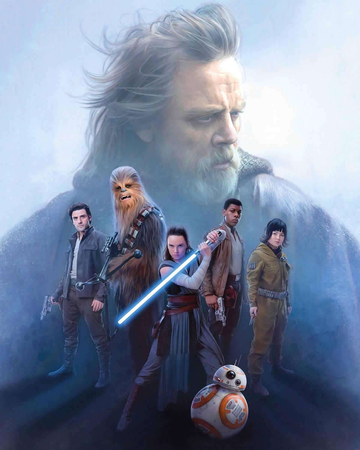 Komar Fototapete Star Wars Last Hope B/L: ca. 200x250 cm Star Wars Last Hope - (200,00/250,00cm) - Komar