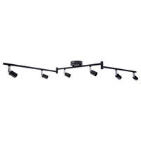 Spotbalken Joris schwarz Metall L: ca. 120 cm GU10 6 Brennstellen Spotbalken_6flg.Joris - schwarz (120,00cm)