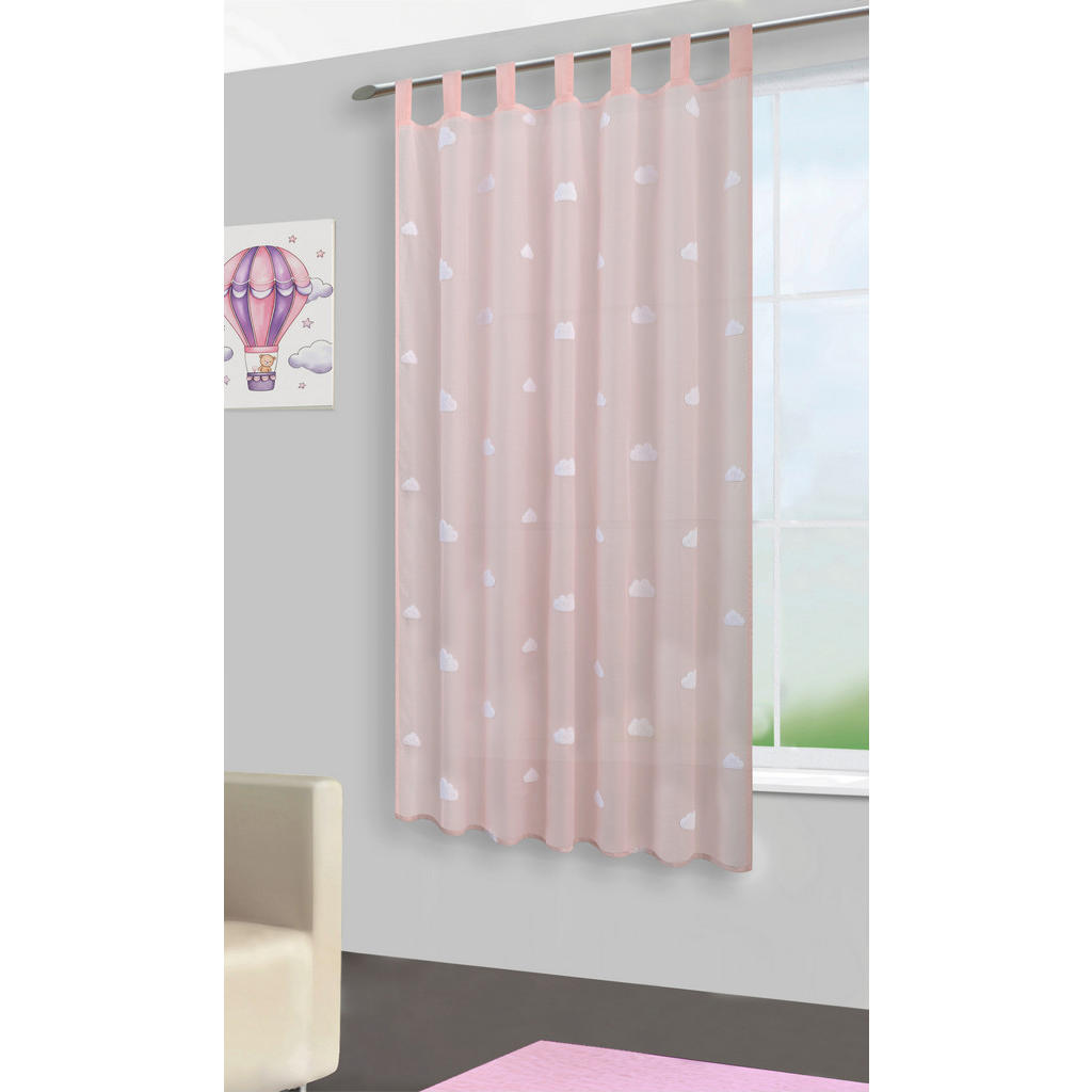 Thumbnail - POCOline Kombivorhang Clouds rosé B/L: ca. 140x175 cm