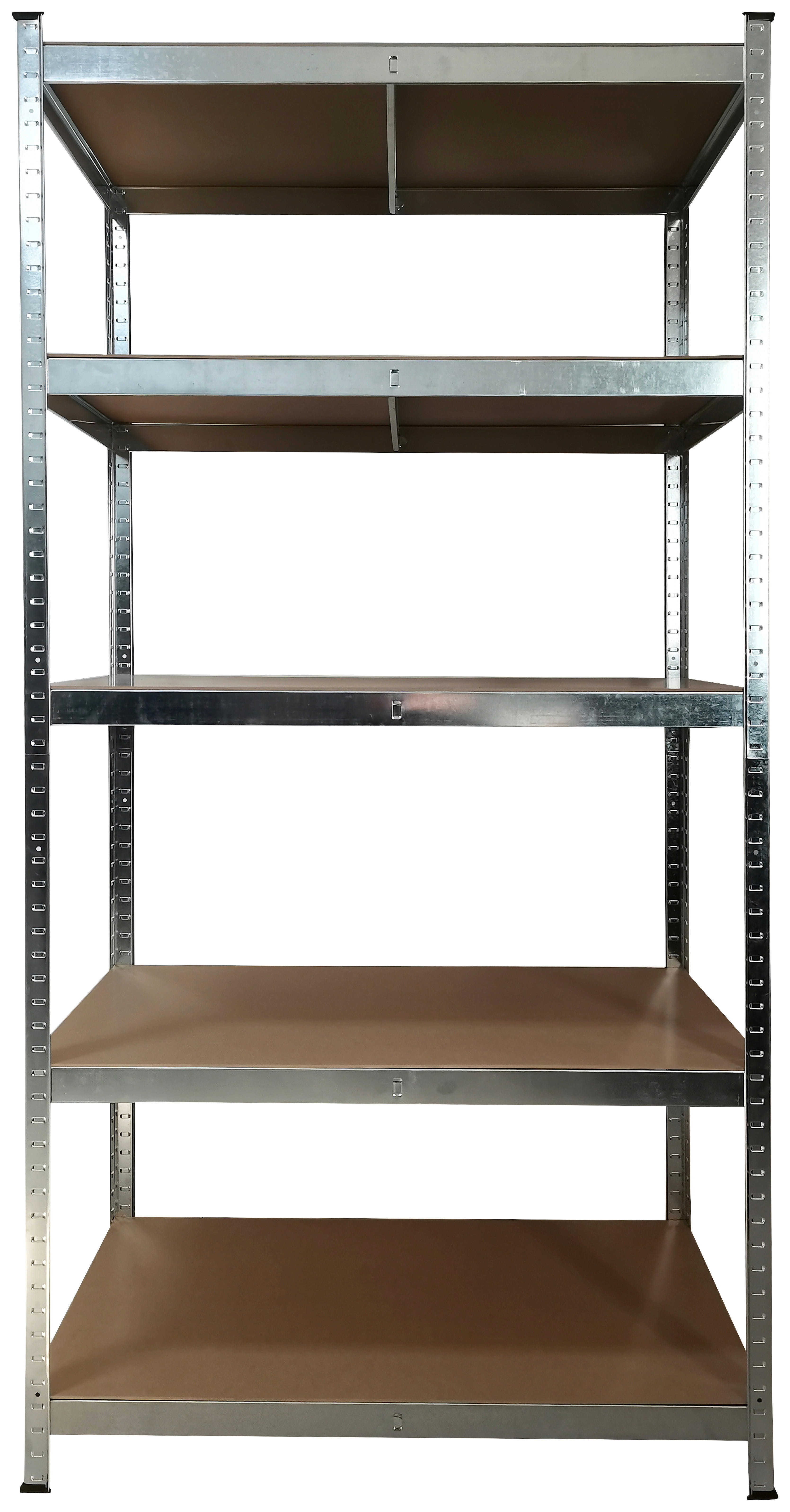 Schwerlaststeckregal verzinkt B/H/T: ca. 90x180x60 cm Schwerlaststeckregal 180x90x60cm V - verzinkt (90,00/180,00/60,00cm)