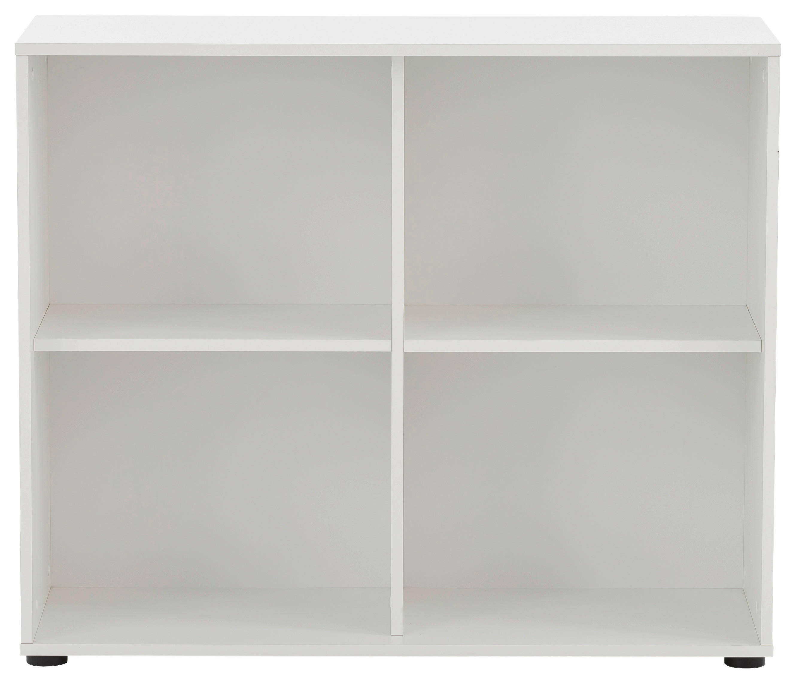 Regal Serie 400 perlweiß Optik B/H/T: ca. 100x83,6x41 cm Serie 400 - (100,00/83,60/41,00cm) - Möbelpartner